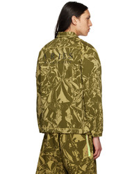 senf Camouflage Shirtjacke von Aries