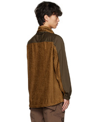 senf Fleece-Pullover mit einem Reißverschluß von CMF Outdoor Garment