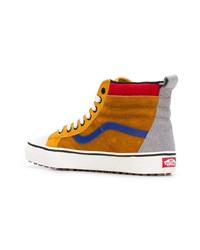 senf hohe Sneakers aus Wildleder von Vans