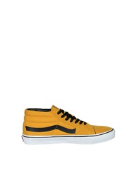 senf hohe Sneakers aus Wildleder von Vans