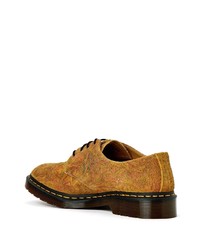 senf Leder Derby Schuhe von Dr. Martens