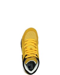 senf Leder Sportschuhe von Champion