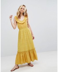 senf Maxikleid von Moon River