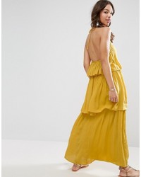 senf Maxikleid von Asos