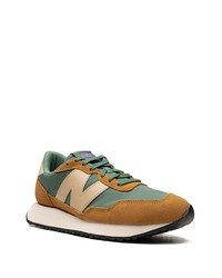 senf niedrige Sneakers von New Balance