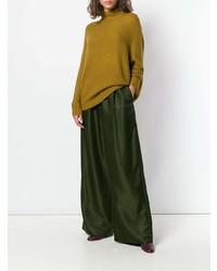 senf Oversize Pullover von Christian Wijnants