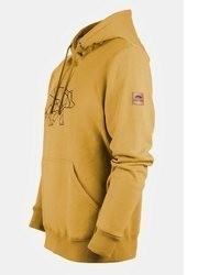 senf Pullover mit einem Kapuze von FORSBERG