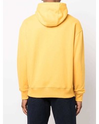 senf Pullover mit einem Kapuze von Tommy Jeans