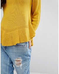 senf Pullover von Boohoo