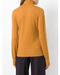 senf Rollkragenpullover von Chalayan