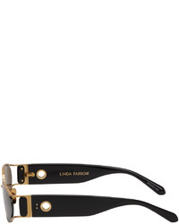 senf Sonnenbrille von Linda Farrow