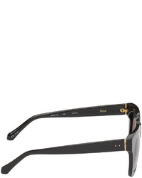 senf Sonnenbrille von Linda Farrow