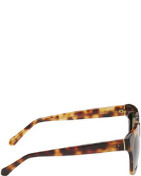 senf Sonnenbrille von Linda Farrow