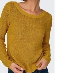 senf Strick Pullover von Only