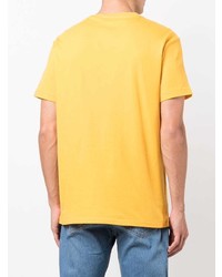 senf T-Shirt mit einem Rundhalsausschnitt von Polo Ralph Lauren