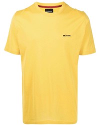 senf T-Shirt mit einem Rundhalsausschnitt von Kiton