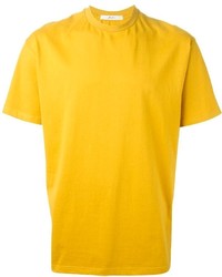senf T-Shirt mit einem Rundhalsausschnitt