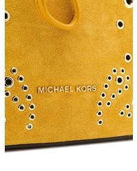 senf Wildleder Beuteltasche von MICHAEL Michael Kors