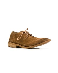 senf Wildleder Derby Schuhe von Marsèll