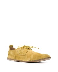 senf Wildleder Derby Schuhe von Marsèll