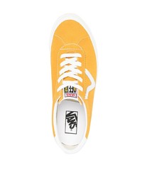 senf Wildleder niedrige Sneakers von Vans