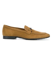 senf Wildleder Slipper von Tod's