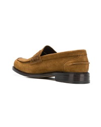 senf Wildleder Slipper von Berwick Shoes