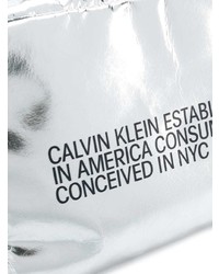 silberne Bauchtasche von Calvin Klein 205W39nyc