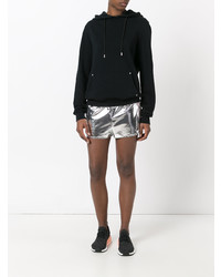 silberne bedruckte Shorts von Moncler