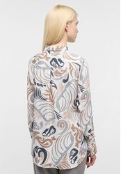 silberne Bluse von Eterna