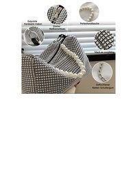 silberne Clutch von Bextsrack
