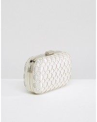 silberne Clutch von Carvela