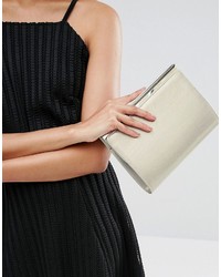 silberne Clutch von Lotus