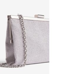 silberne Clutch von Friends Like These