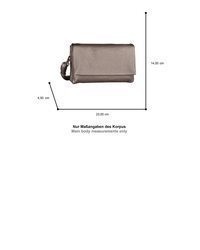 silberne Clutch von Gabor