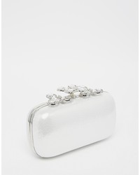 silberne Clutch von Aldo