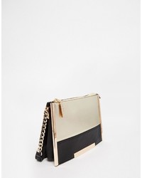 silberne Clutch von Dune