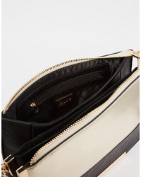 silberne Clutch von Dune