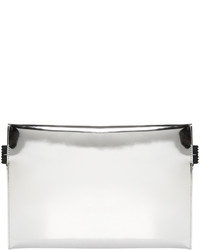 silberne Clutch von MM6 MAISON MARGIELA