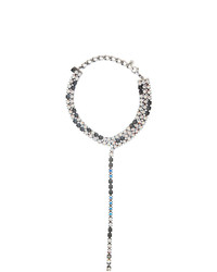 silberne enge Halskette von MM6 MAISON MARGIELA