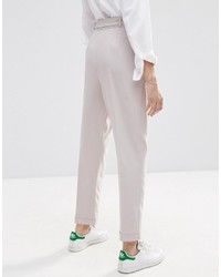 silberne geflochtene Hose von Asos