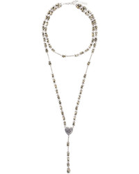 silberne Halskette von Givenchy