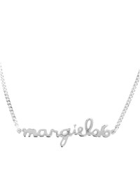 silberne Halskette von MM6 MAISON MARGIELA