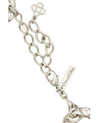 silberne Halskette von Oscar de la Renta