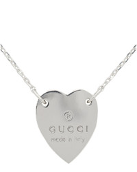 silberne Halskette von Gucci