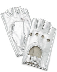 silberne Handschuhe