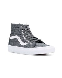 silberne hohe Sneakers von Vans