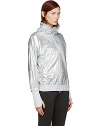 silberne Jacke von adidas by Stella McCartney