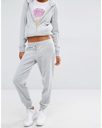 silberne Jogginghose von Juicy Couture