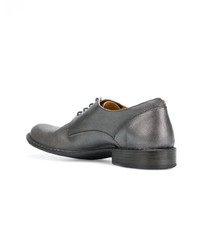 silberne Leder Derby Schuhe von Fiorentini+Baker